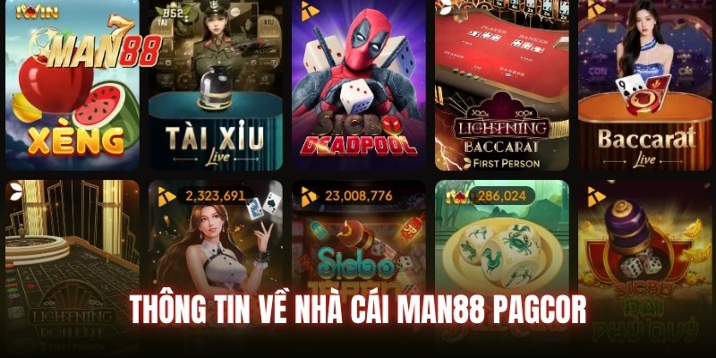 Thông tin về nhà cái Man88 PAGCOR